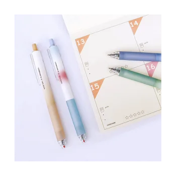 6 шт. выдвижных гелевых ручек с тонкой точкой 0,5 мм, гелевые ручки с черными чернилами
