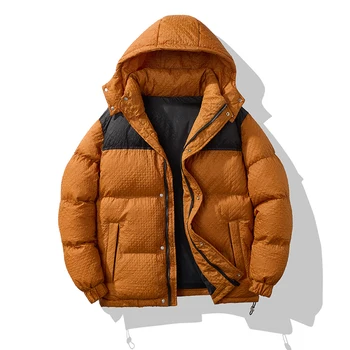 Новинка зимы 2023, Утолщенная хлопковая пробка, Высококачественная Свободная одежда для отдыха с теплой мужской хлопчатобумажной курткой
