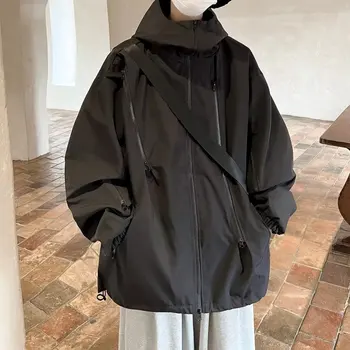 Зимняя Куртка Женская Модная Зарядная Куртка для Женщин Свободного Покроя С капюшоном