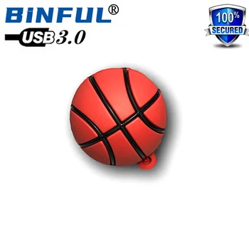 BINFUL USB 3,0 Спортивная серия Баскетбольный USB флэш-накопитель Мультфильм 4 ГБ 8 ГБ 16 ГБ 32 Г 64 Г 128 Г 256 Г флеш-накопитель usb memory stick u диск