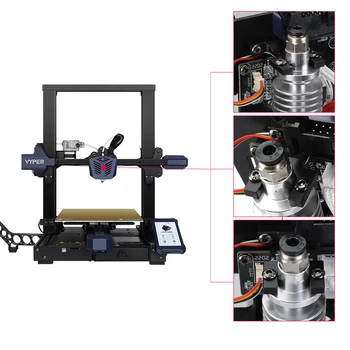 Аксессуары для 3D-принтера для экструдера Vyper-b/vyper-c/vyper-d, монтажный блок с горячим концом, датчик автоматического выравнивания