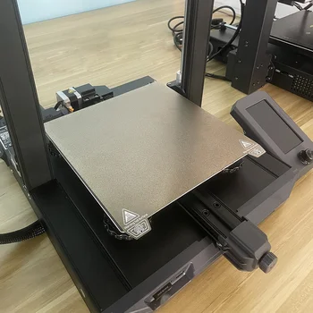 3D Принтер Порошковой Краской PEI Flexi Стальная Магнитная Монтажная Пластина 235x235 мм для Creality Ender 3 S1 Pro, Ender 3, Ender 3 V2 Neo