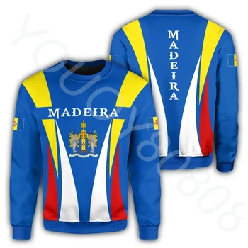 Новый свитер Madeira в стиле Apex African Zone, Повседневный Спортивный Уличный свитер с капюшоном на молнии, Новая куртка, свитер