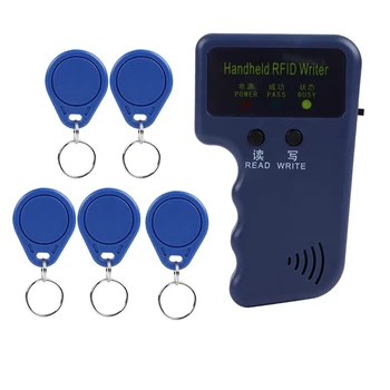 Ручной считыватель RFID-идентификационных карт 125 кГц для контроля доступа с поддержкой 5 меток