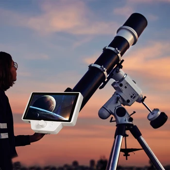Электронный окуляр для телескопа Цифровая камера видеомагнитофон с подключением Wi-Fi и дистанционным управлением