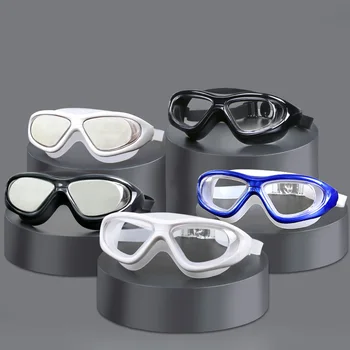 Близорукие Плавательные очки с защитой от запотевания HD Мужчины женщины Модные силиконовые Плавательные очки Производители Оптом