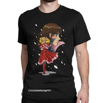 Мужская Женская футболка Candy Candy Terry Snow Повседневная футболка из чистого хлопка, Топы в стиле аниме Каваи Манга, Футболки с круглым вырезом, топы
