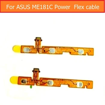 Оригинальный разъем для увеличения/уменьшения громкости гибкий кабель для Asus MemoPad 8 ME181C гибкий кабель питания кнопка включения/выключения бесшумная клавиатура